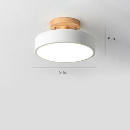 Luminara | Modern Sleek LED Flush Mount Ceiling Light Fixture