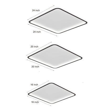 Luminara | Modern Sleek LED Flush Mount Ceiling Light Fixture
