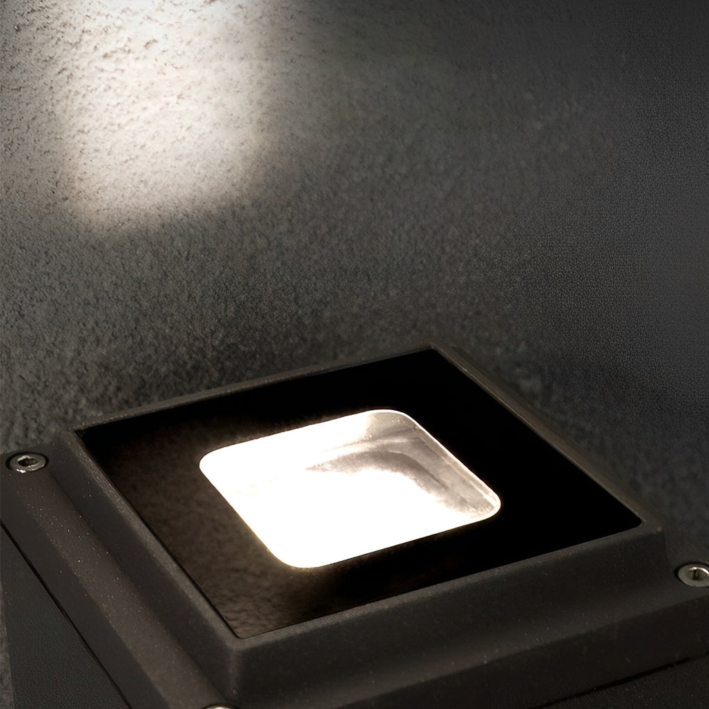 Luminara | Modern Stylish Up Down Outdoor Wall Lantern Light Fixture