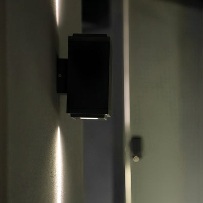 Luminara | Modern Stylish Up Down Outdoor Wall Lantern Light Fixture