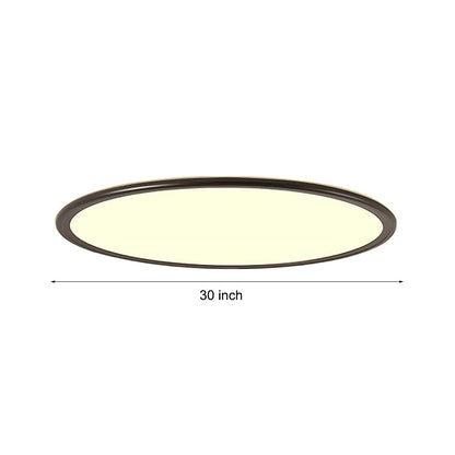 Luminara | Modern Ultra-Thin Round LED Flush Mount Ceiling Light