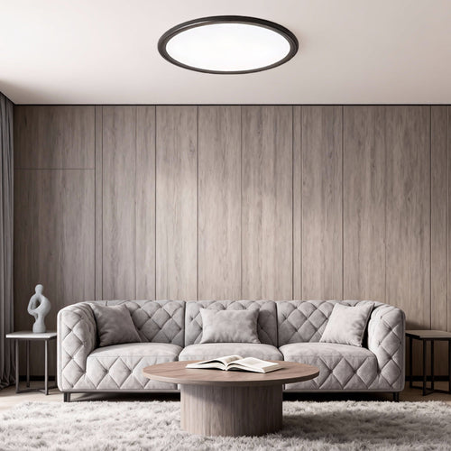 Luminara | Modern Ultra-Thin Round LED Flush Mount Ceiling Light