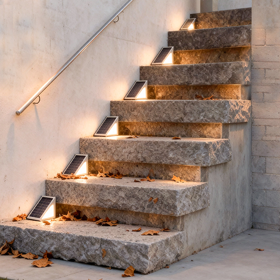 Luminara | Modern Waterproof LED Outdoor Step Lights for Safe Illumination