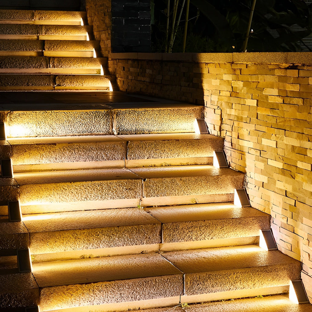Luminara | Modern Waterproof LED Outdoor Step Lights for Safe Illumination