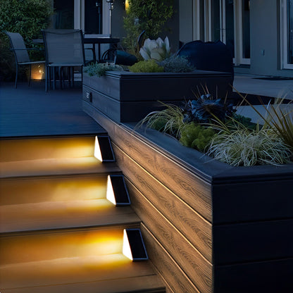 Luminara | Modern Waterproof LED Outdoor Step Lights for Safe Illumination
