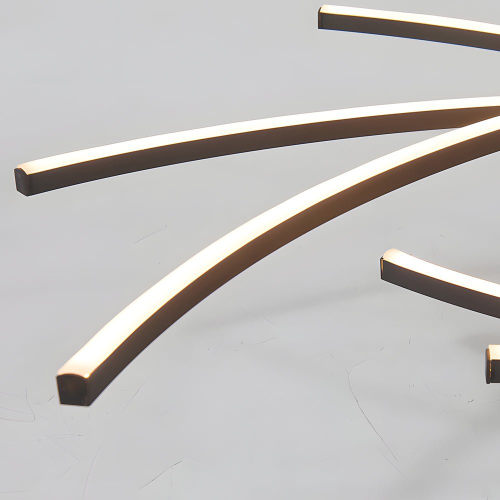 Luminara | Sleek Modern Dimmable LED Flush Mount Ceiling Light Fixture