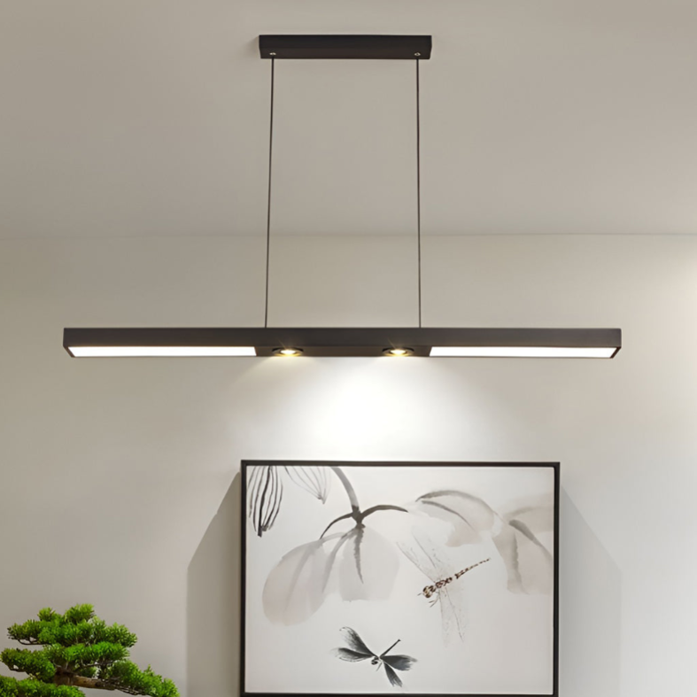 Luminara | Sleek Modern Iron Hanging Pendant Ceiling Lamp for Kitchen