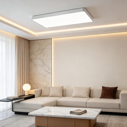 Luminara | Sleek Modern LED Flush Mount Ceiling Light for Versatile Spaces