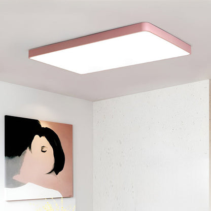 Luminara | Sleek Modern LED Flush Mount Ceiling Light for Versatile Spaces
