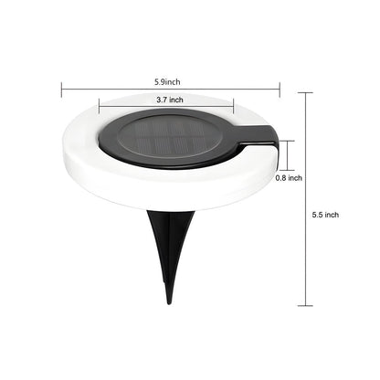 Luminara | Stylish Adjustable Solar Garden Lights 4-Pack Set