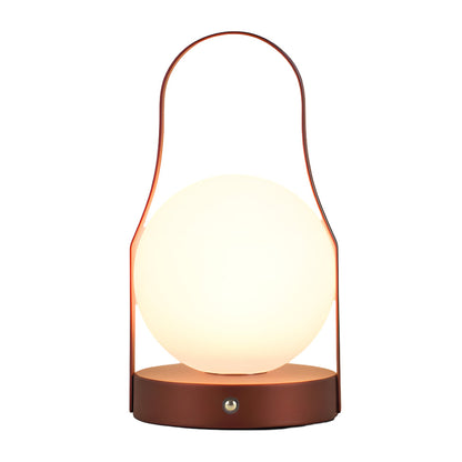 Luminara | Stylish Cordless Brass LED Bedside Table Lamp with Adjustable Light 6