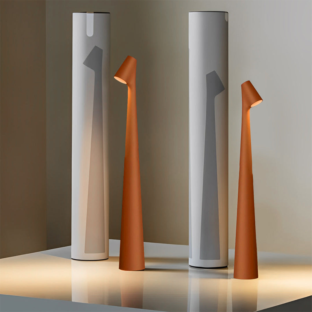 Luminara | Stylish Dimmable LED Cone Shaped Table Lamp for Modern Spaces 5
