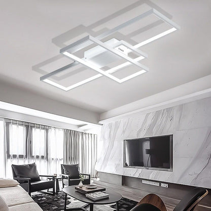 Luminara | Stylish Modern Multi-Tiered Flush Mount Ceiling Light Fixture