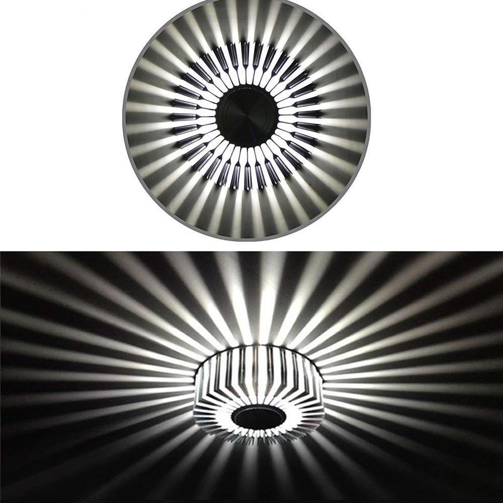Luminara | Stylish Modern Sunburst LED Flush Mount Ceiling Light Fixture