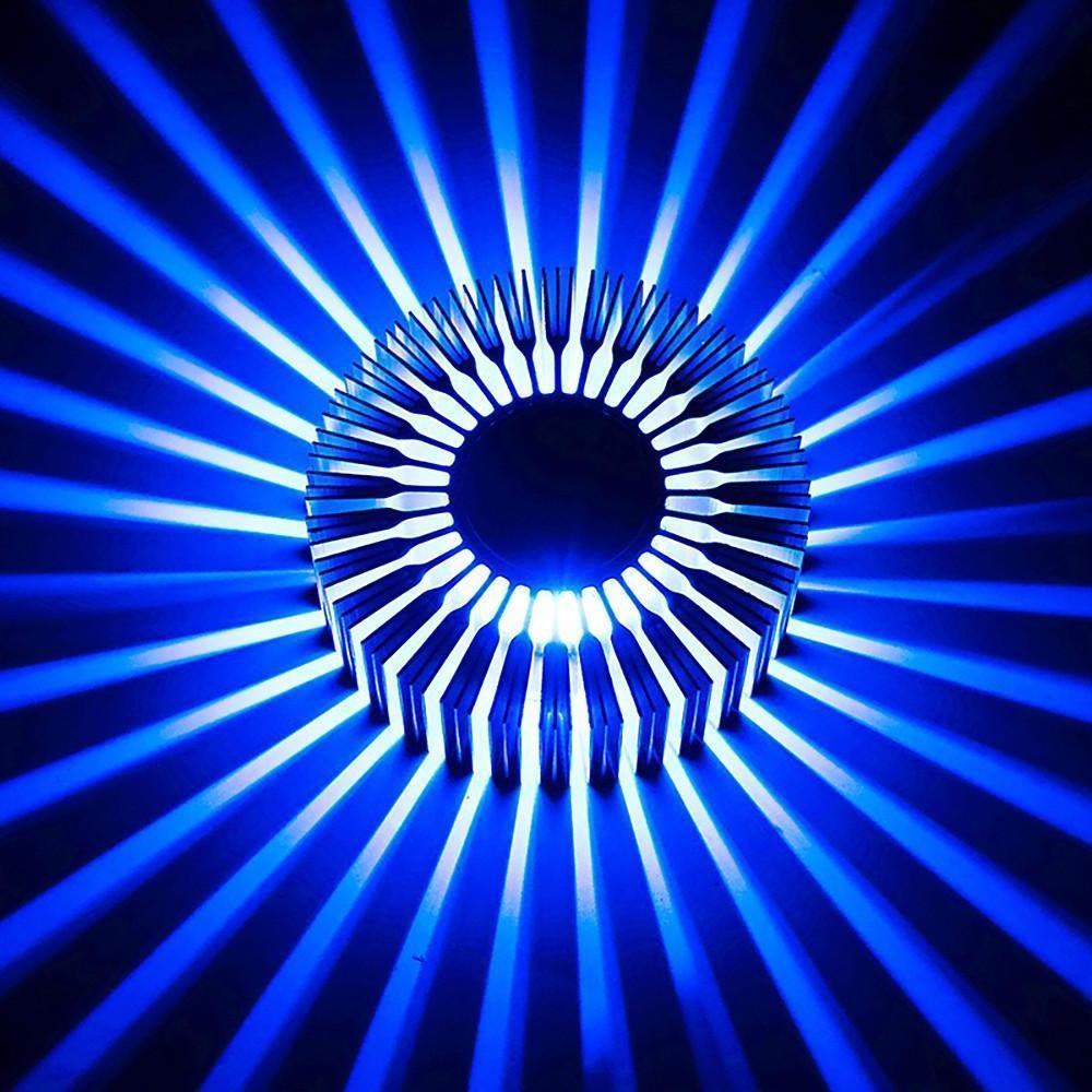 Luminara | Stylish Modern Sunburst LED Flush Mount Ceiling Light Fixture