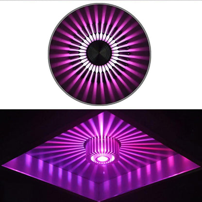 Luminara | Stylish Modern Sunburst LED Flush Mount Ceiling Light Fixture