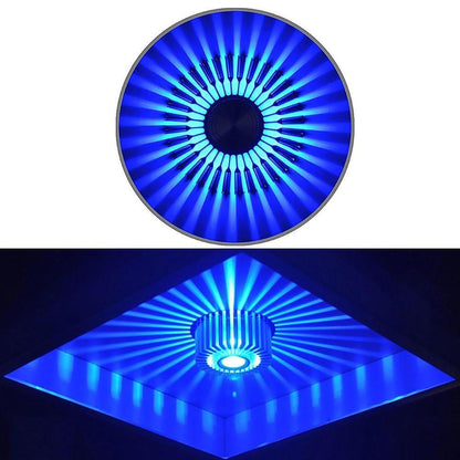 Luminara | Stylish Modern Sunburst LED Flush Mount Ceiling Light Fixture