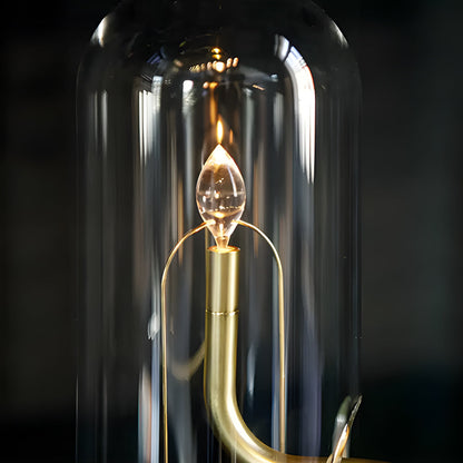 Luminara | Stylish Portable Glass Dome Battery Operated Table Lamp 6