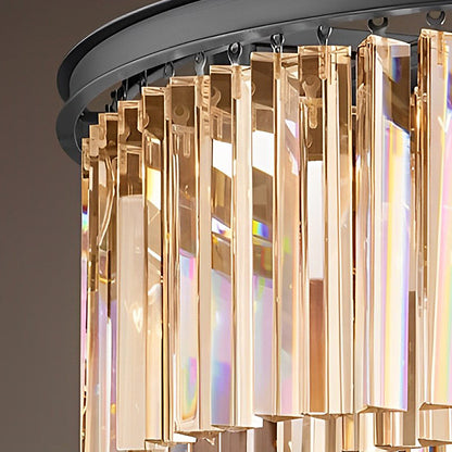 Luminara | Stylish Retro Crystal Designer Chandelier for Modern Interiors