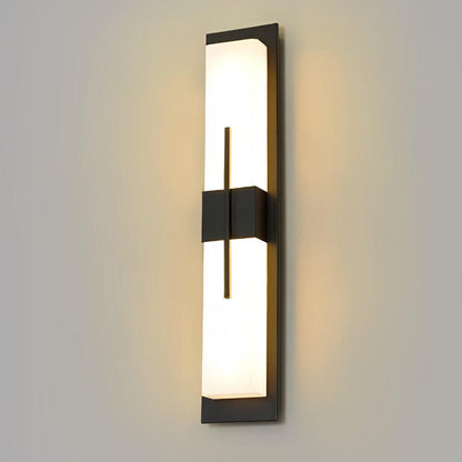 Luminara | Stylish Waterproof Black Outdoor Wall Lantern Fixture