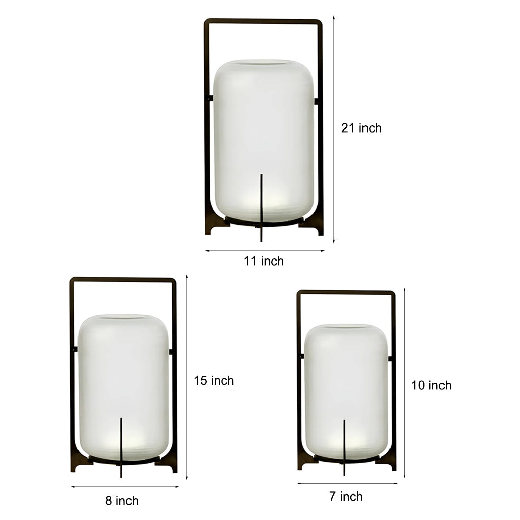 Luminara | Stylish Waterproof LED Handle Outdoor Lantern 8
