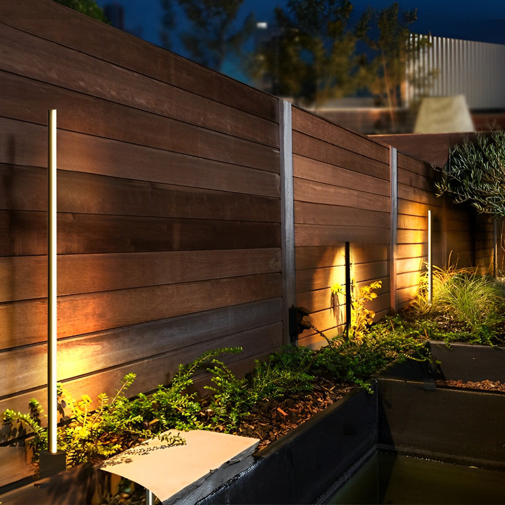 Luminara | Stylish Waterproof Stainless Steel Outdoor Floor Lamp 4
