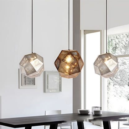 Luminex | Modern Geometric Metal Shade Kitchen Pendant Lighting