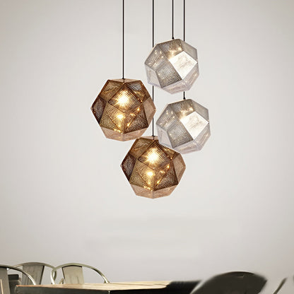 Luminex | Modern Geometric Metal Shade Kitchen Pendant Lighting