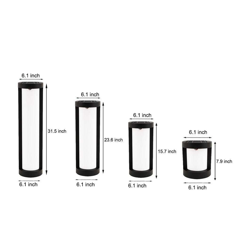 Lumosphere | Stylish Solar Outdoor Lights For Modern Pillar Illumination 5