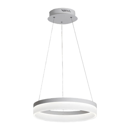 Lunara | Sleek Modern Black Pendant Light with Dimmable LED Illumination