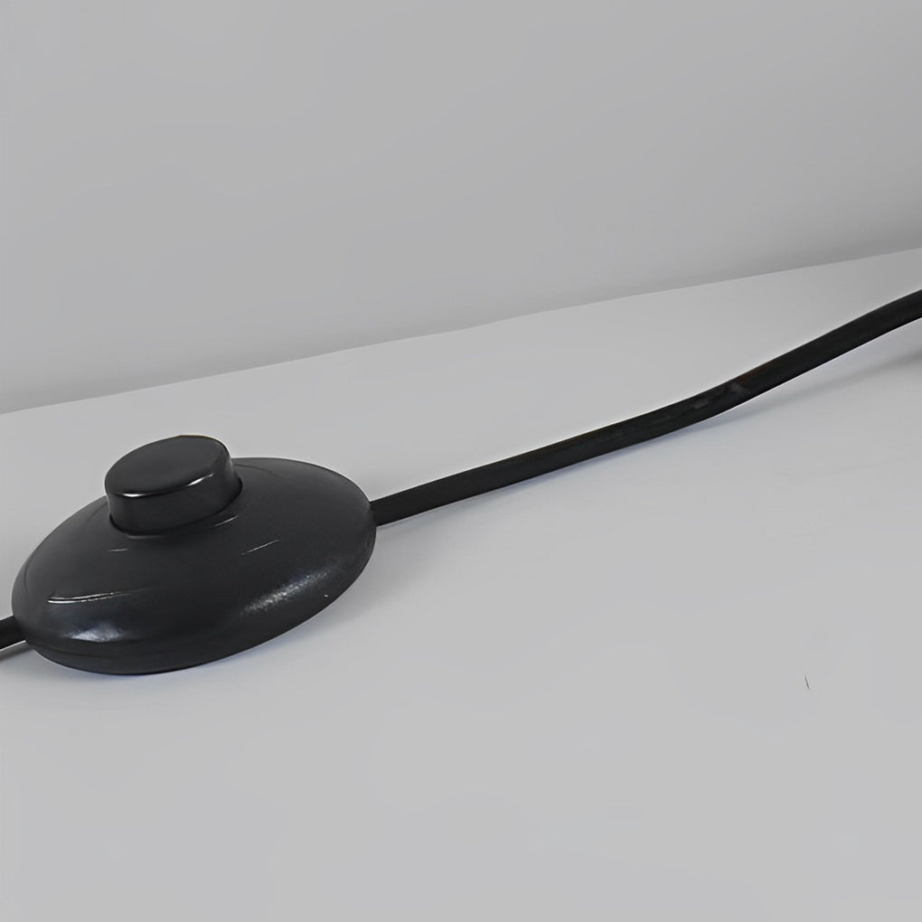 Lunaris | Sleek Modern Black Oval Floor Lamp with LED Lighting 6