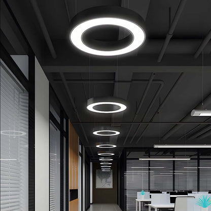 Lunaris | Sleek Modern LED Ceiling Light Fixture for Expansive Illumination