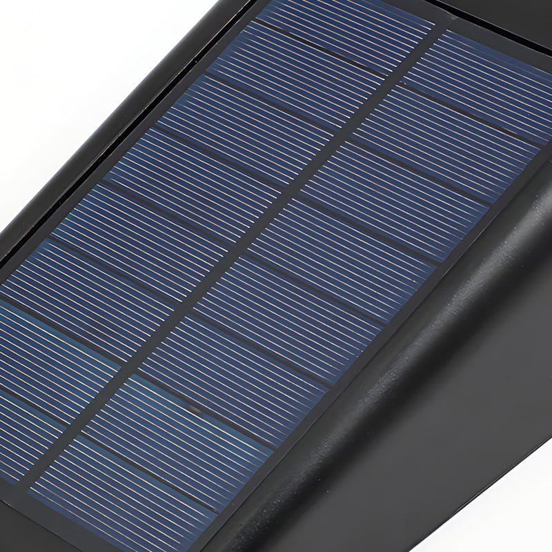Modern Solar Outdoor Wall Lantern with Adjustable Panel & Waterproof Design for Efficient Illumination 7