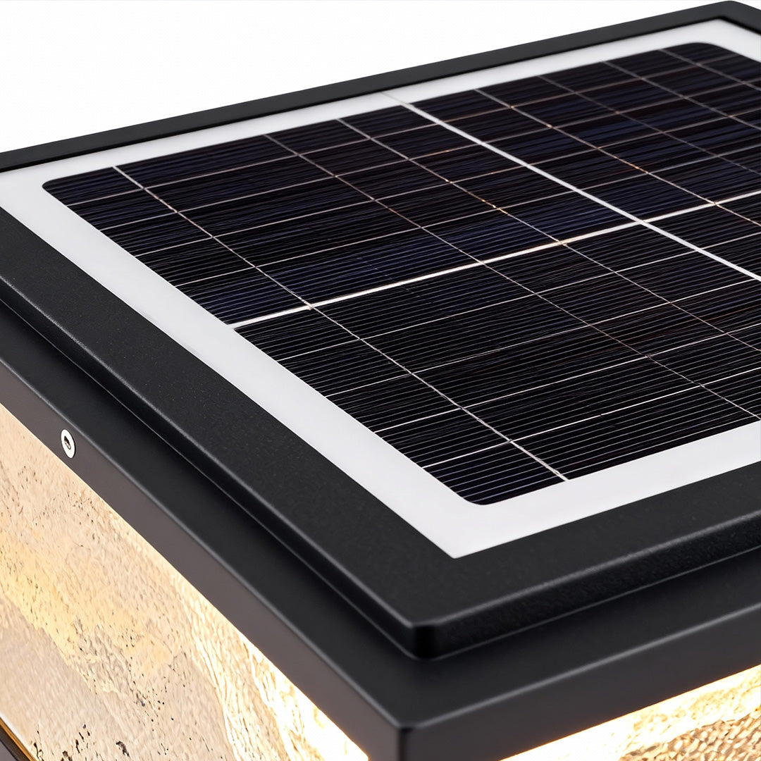 Modern Square Solar Garden Lights with Dual Power Options | Elegant Illumination for Pathways and Outdoor Spaces 5