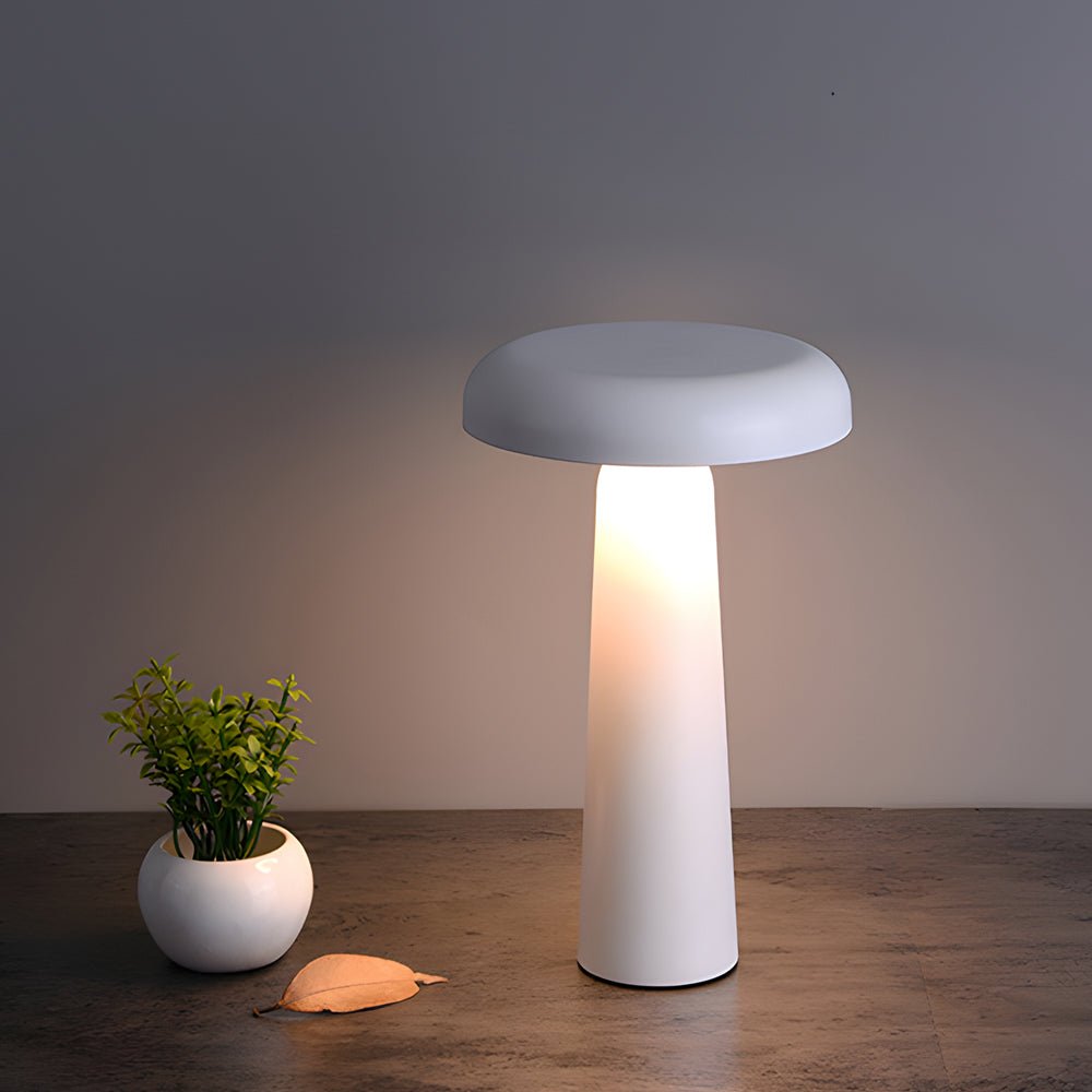 MushroomGlow | Whimsical Portable Cordless Table Lamp with Dimmable LED 0