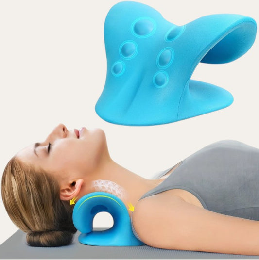 Neck & Shoulder Comfort Relaxer Pillow