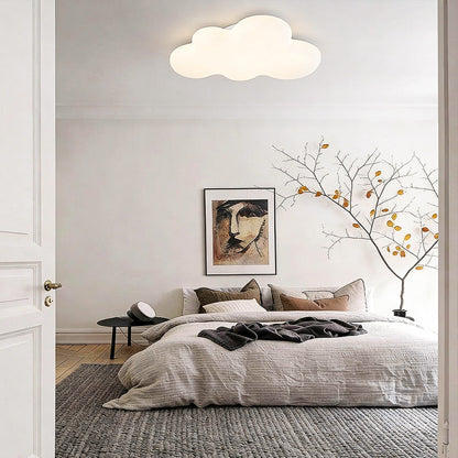 NimbusGlow | Charming Modern LED Flush Mount Ceiling Light
