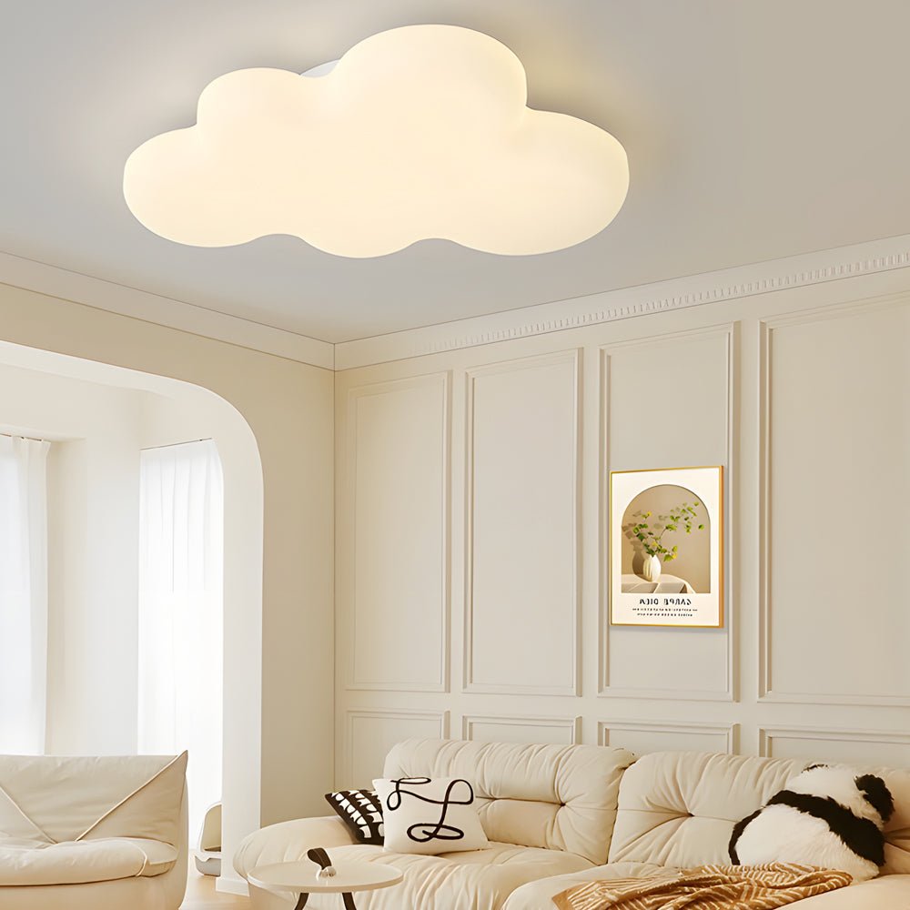 NimbusGlow | Charming Modern LED Flush Mount Ceiling Light