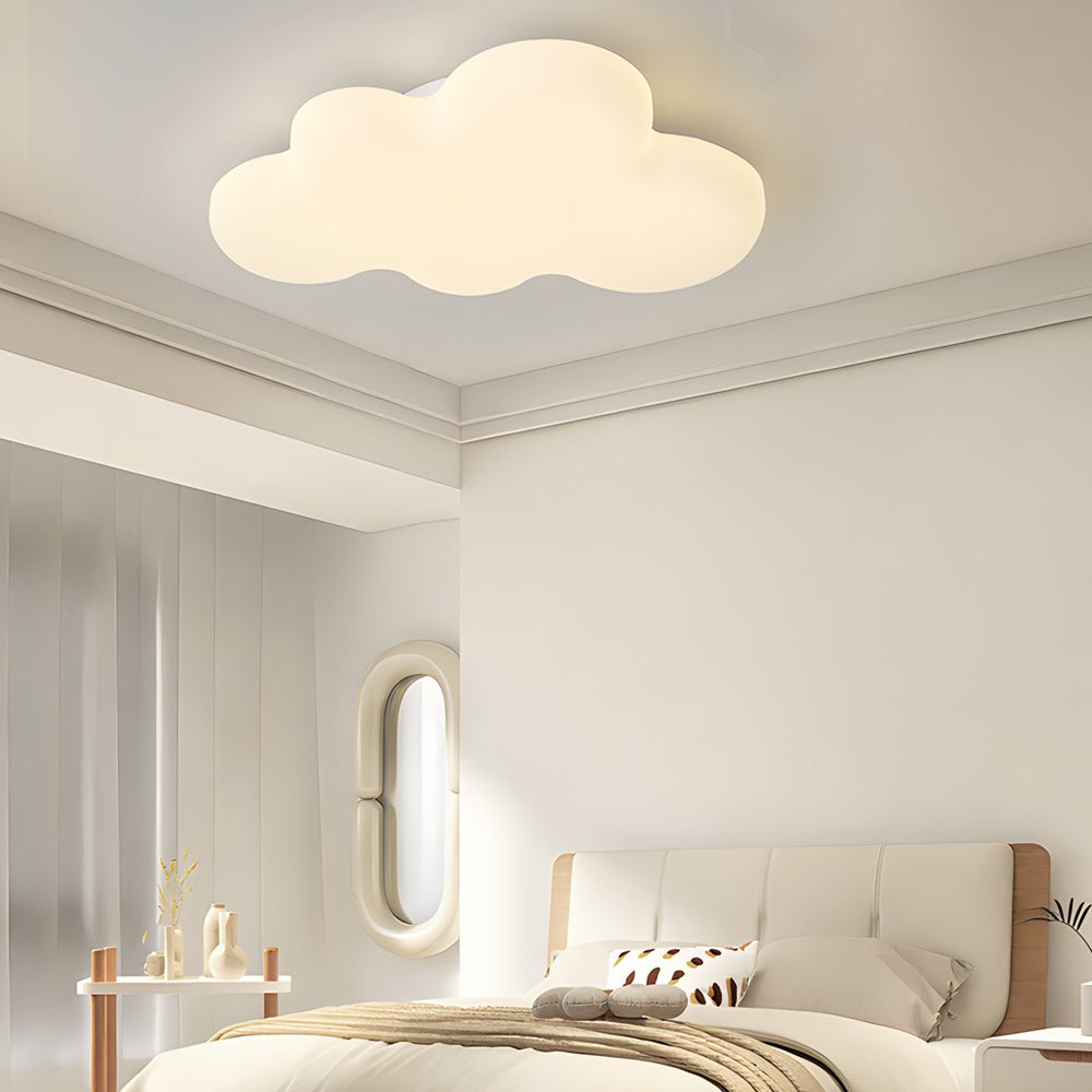 NimbusGlow | Charming Modern LED Flush Mount Ceiling Light