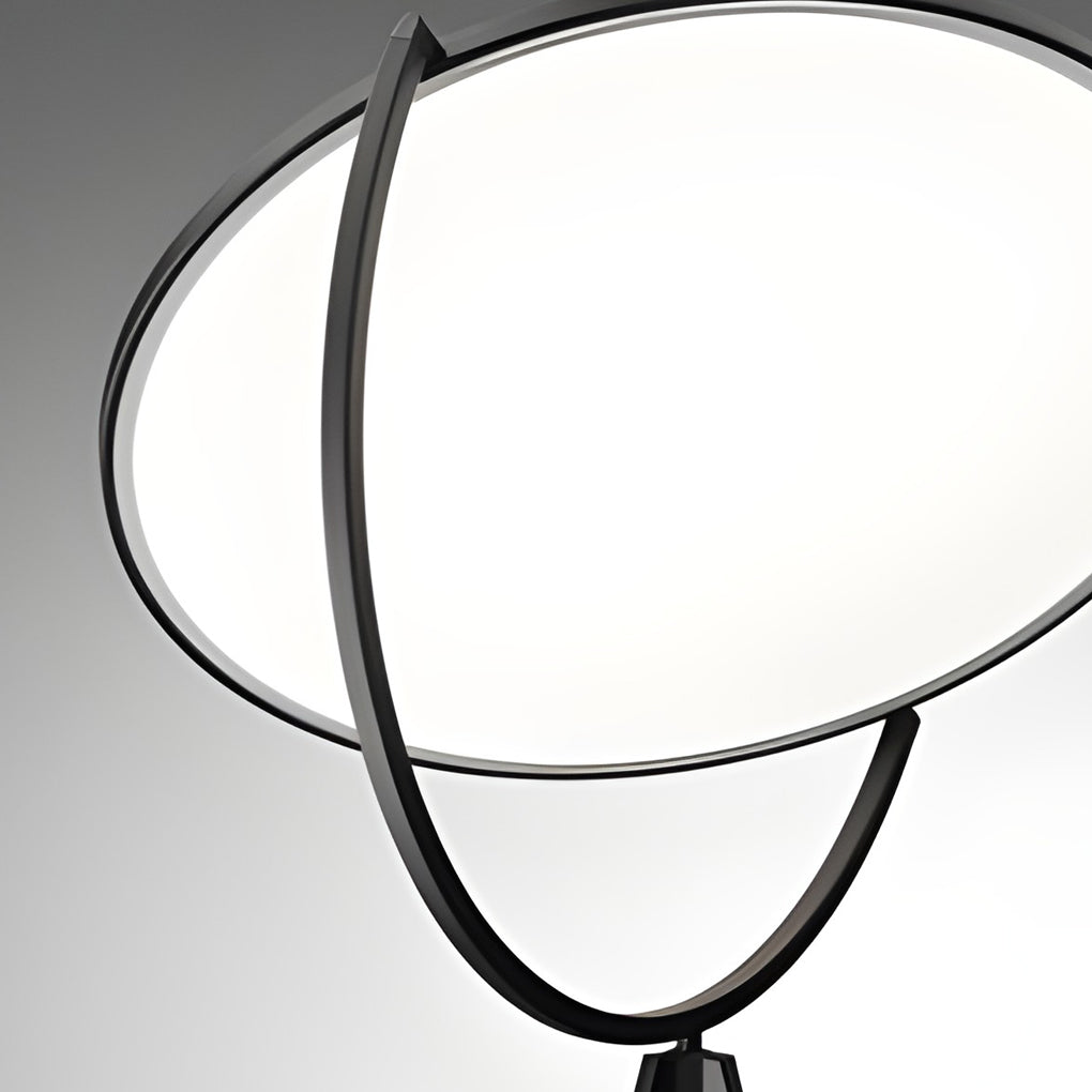 Nocturna | Modern Adjustable Black Metal Tripod Floor Lamp 7
