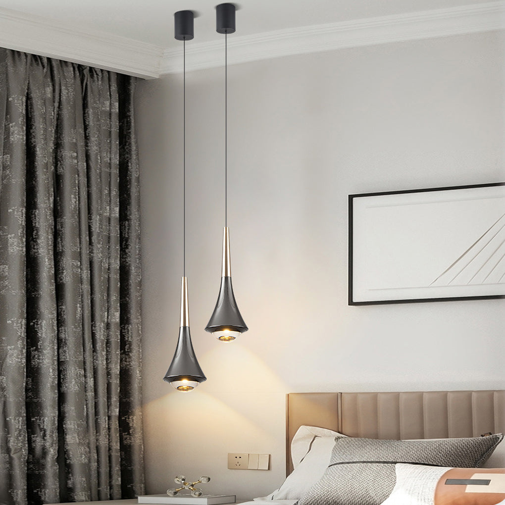 NocturneLight | Modern Adjustable Black Pendant Lighting for Stylish Interiors