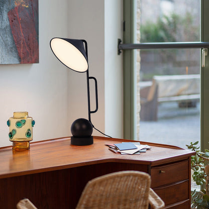 Nocturne | Modern Black Metal Adjustable LED Desk Lamp 2