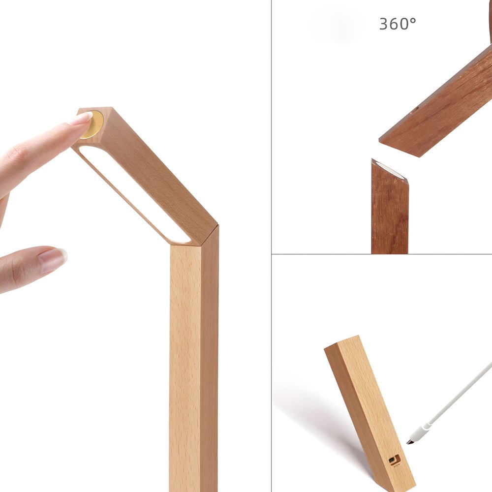 NordicBeam | Modern Elegant Rechargeable LED Desk Lamp with Touch Control 7