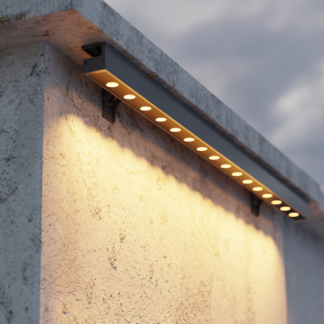 Outdoor Wall Lights | Linear LED Wall Washer with Upward Projection | Durable Aluminum Design for Enhanced Illumination 1