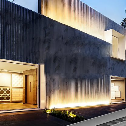 Outdoor Wall Lights | Linear LED Wall Washer with Upward Projection | Durable Aluminum Design for Enhanced Illumination 4