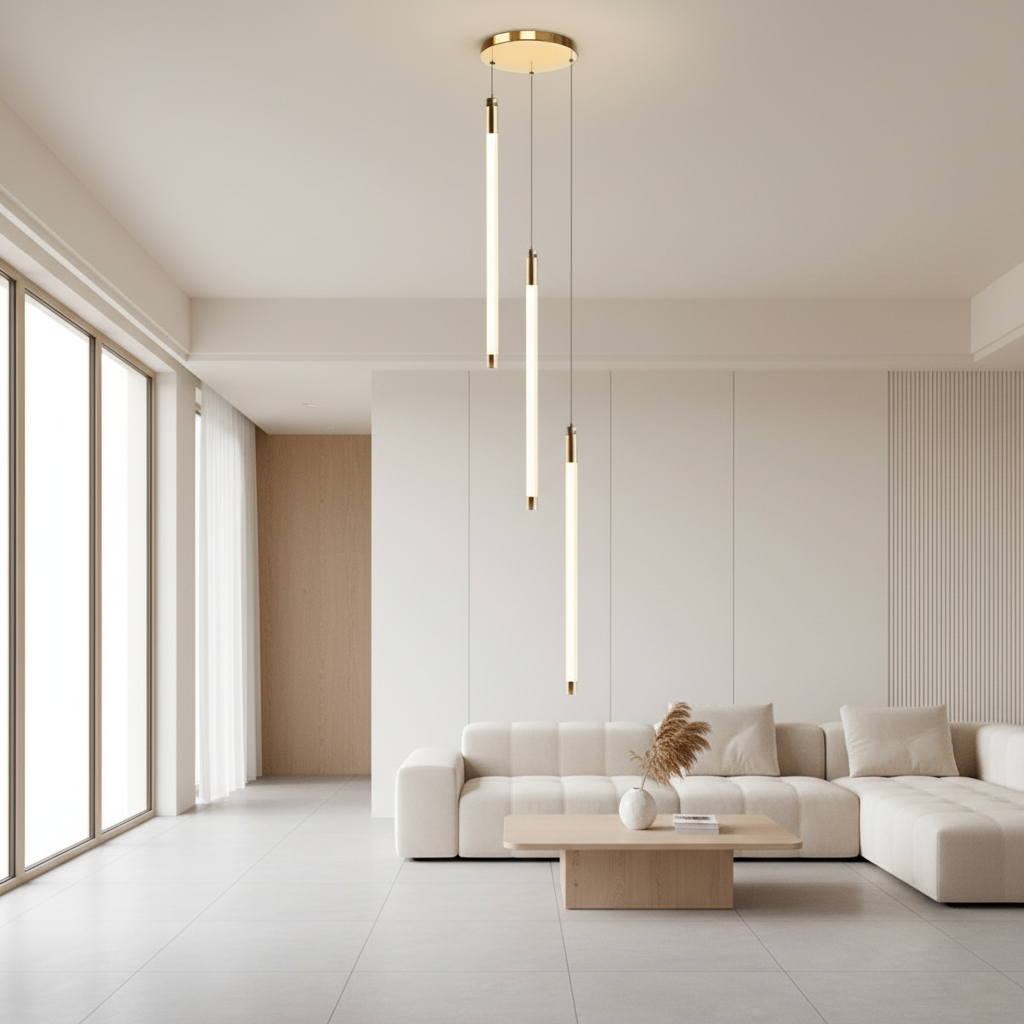 AureaGlow | Modern Elegant Black Spiral Chandelier Light Fixture