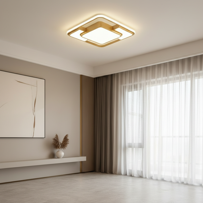 Lumenova | Stylish Modern LED Flush Mount Ceiling Light Fixture