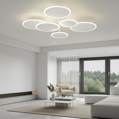 Luminara | Modern Dimmable LED Flush Mount Ceiling Light Fixture