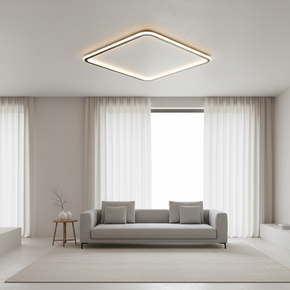 Luminara | Modern Sleek LED Flush Mount Ceiling Light Fixture