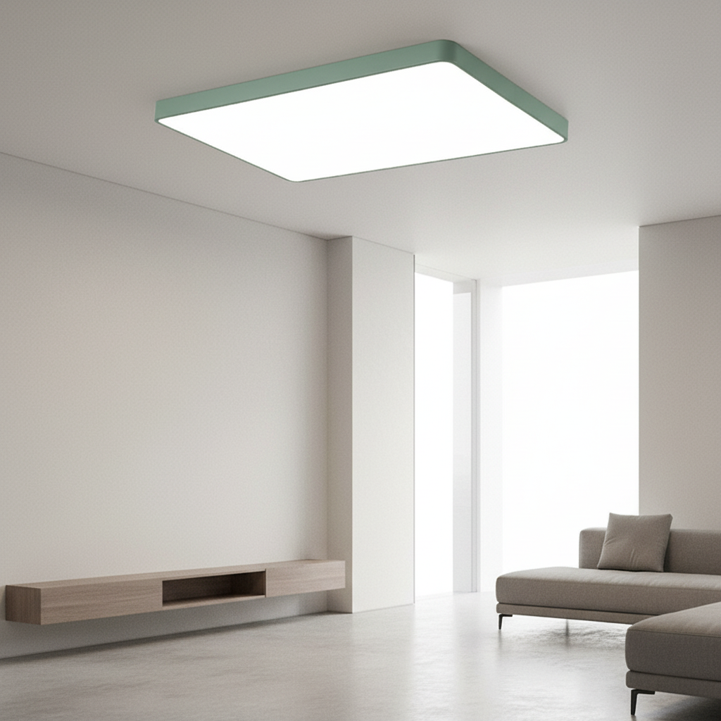Luminara | Sleek Modern LED Flush Mount Ceiling Light for Versatile Spaces